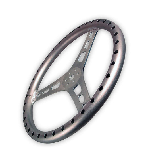 じょーじ Joes 13in Dished Steering Wheel Aluminum 13513-A - J J Motorsports
