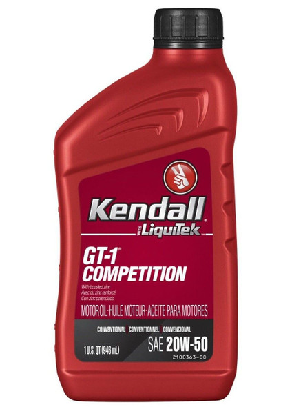 Kendall Oil Kendall 40w Gt-1 Hi Perf Oil 1qt KEND40W - J J Motorsports