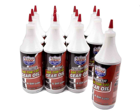 Synthetic 75w140 Trans/ Diff Lube 12x1 Qt LUC10121-12