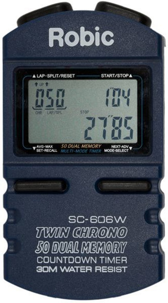 Stopwatch w/50Lap Memory  ROBSC-606W