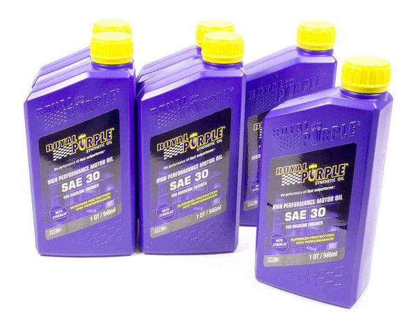 SAE 30 Engine Oil Case 6x1 Quart ROY06030