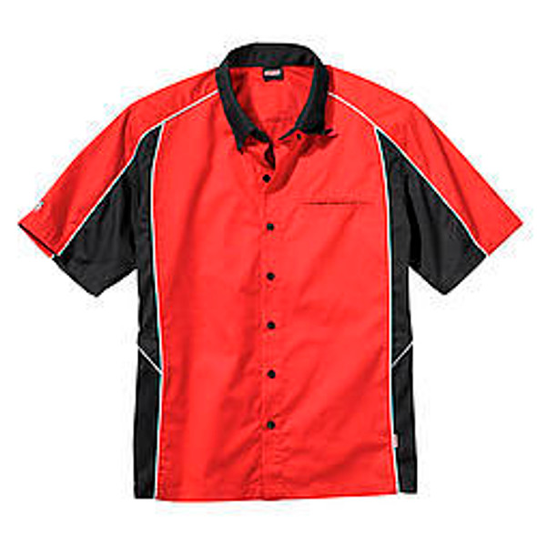 Talladega Crew Shirt Lg Red SIM39012LR