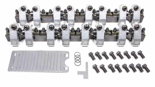 SBC Shaft Rocker Arm Kit - 1.6/1.5 Ratio TDM2150-160/150