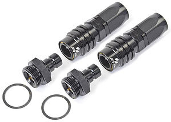 Q/R #8 Carb Fitting Kit 7/8-20 Black JFT300C1J