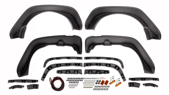 07-   Jeep JK 2dr Flat Style Fender Flares BUS10919-07