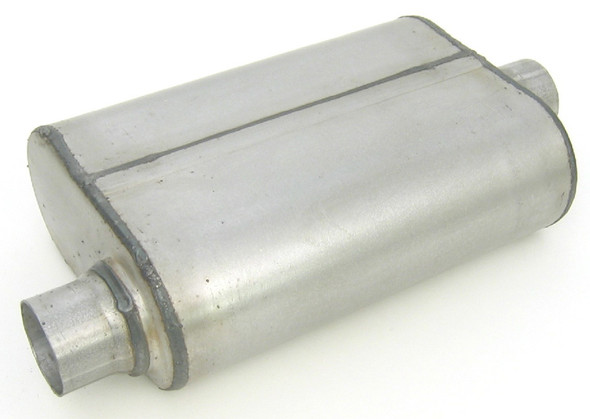 Dual Chamber Muffler 2.50in Offset/Center DYN17656