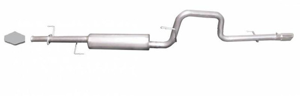 Cat-Back Single Exhaust System  Aluminized GIB18815