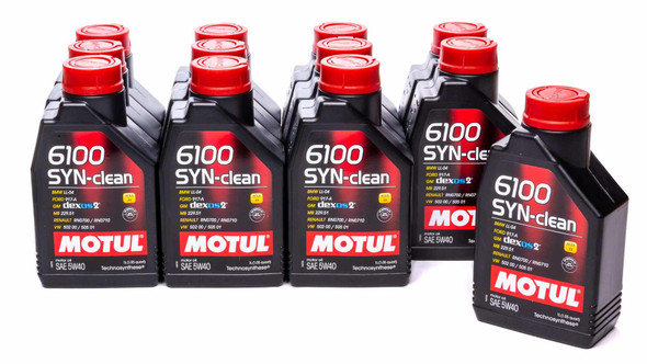 6100 5w40 Syn-Clean Oil Case 12 x 1 Liter MTL107941-12