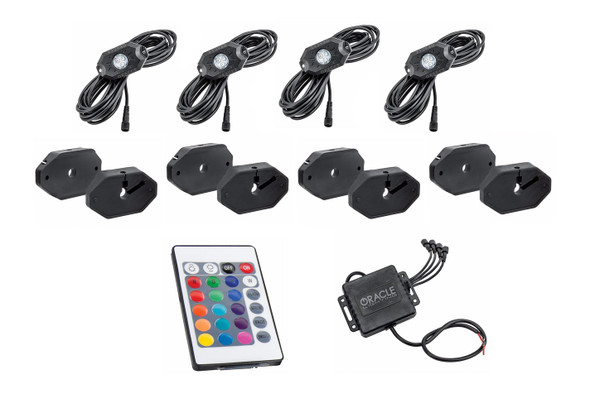 LED Bluetooth + RF Color shift Underbody Rock Kit ORA5818-333