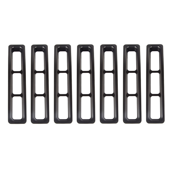 Grille Inserts Black 97- 06 Jeep Wrangler TJ RUG11306.03