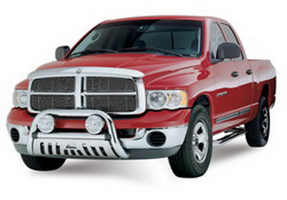 02-   Dodge Ram Ext. Cab Step Bars Chrome WES25-2310