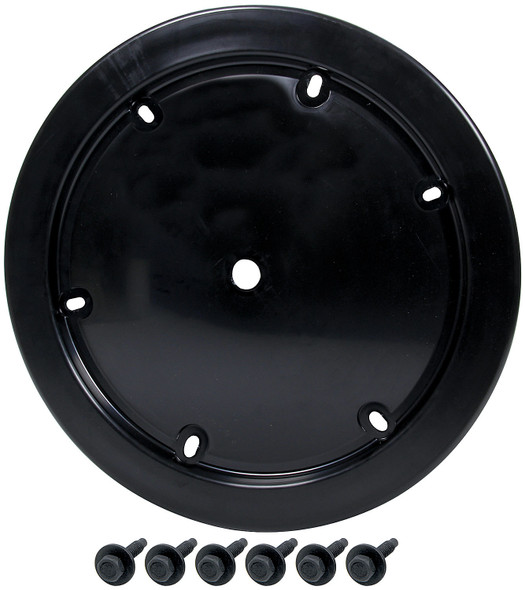 Universal Wheel Cover Black 6 Hole Bolt-on ALL44250