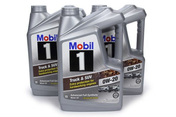 Mobil 1 Truck & SUV Oil 0w20  Case 3x5 Quart Jug MOB124572