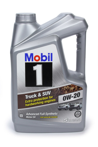 Mobil 1 Truck & SUV Oil 0w20  5 Quart Jug MOB124572-1