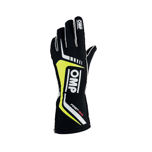 First EVO Gloves Black And Yellow XL OMPIB767NGIXL