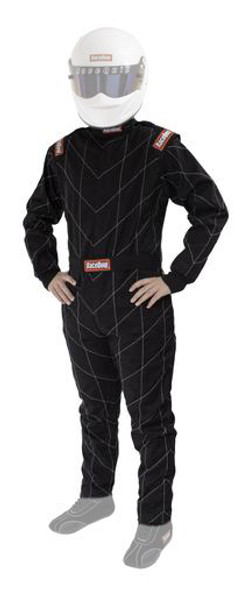 Suit Chevron Black Medium SFI-1 RQP130903