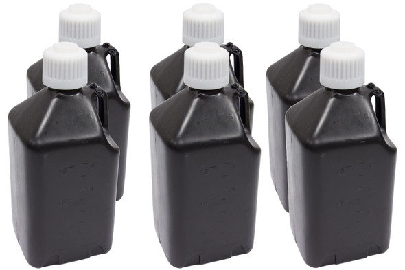 Utility Jug - 5-Gallon Black - Case 6 SCR2000K-CASE