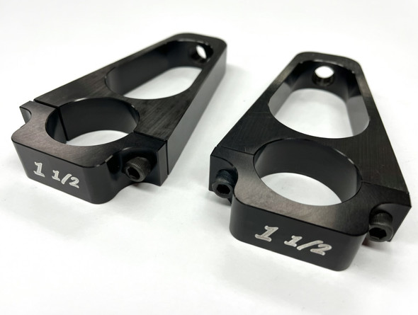 Hood Pin Mount 4.5" x 1.5" Clamp-On Bolt For Dirt Late Model Modified IMCA