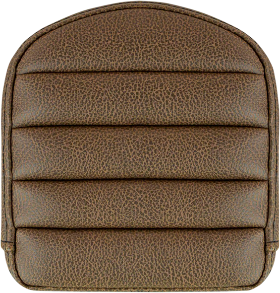 SADDLEMEN Step Up Sissy Pad - Tuck and Roll - Brown 040846BR