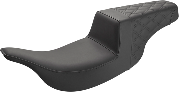 SADDLEMEN Step Up Seat - Rear Lattice Stitched 897-07-173