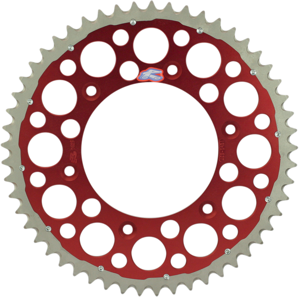 RENTHAL Twinring™ Rear Sprocket - 50-Tooth - Red 1540-520-50GPRD