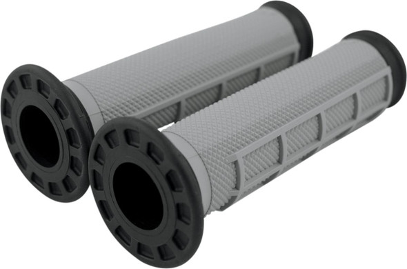 RENTHAL Renthal Dual Compound Half Waffle ATV Grips 7/8" Black G168 
