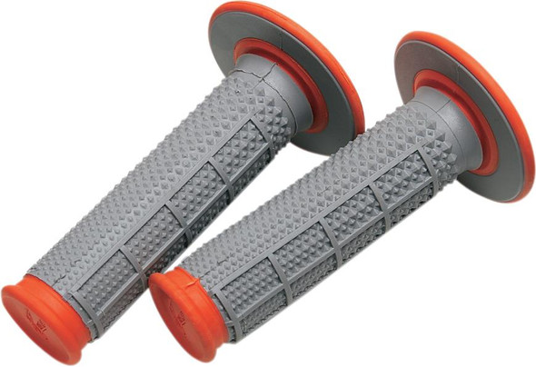 RENTHAL Renthal Tapered Dual Compound Grips Orange G164 