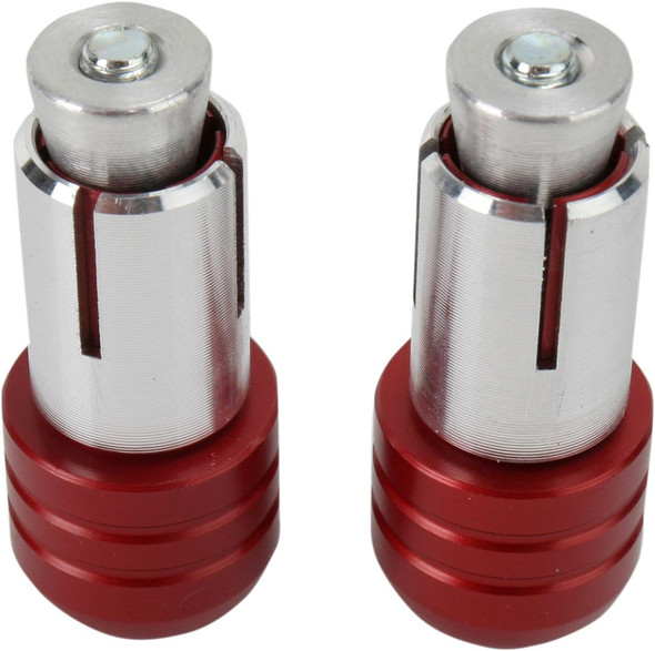 RENTHAL Renthal Red Handlebar End Plugs 7/8" 2011-T3 Aluminum E192 