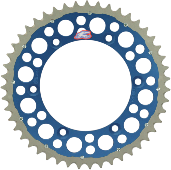 RENTHAL Twinring™ Rear Sprocket - 48-Tooth - Blue 2240-520-48GPBU