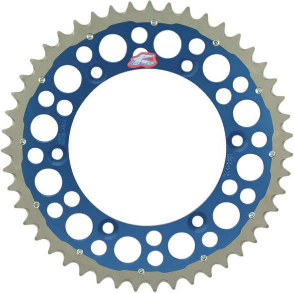 RENTHAL Renthal Twinring Rear Sprocket 48T Blue 520 Chain 2240-520-48GPBU 