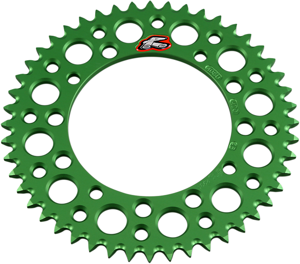 RENTHAL Sprocket - Kawasaki - 48-Tooth - Green 408U-420-48GEGN