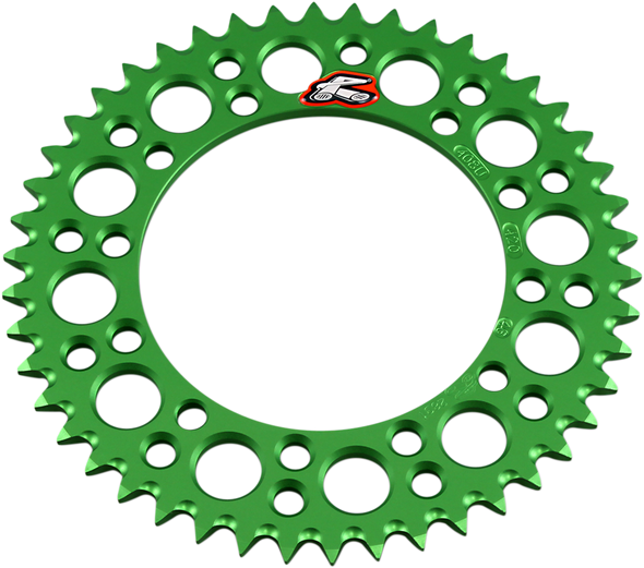 RENTHAL Sprocket - Kawasaki - Green - 46-Tooth 408U-420-46GEGN