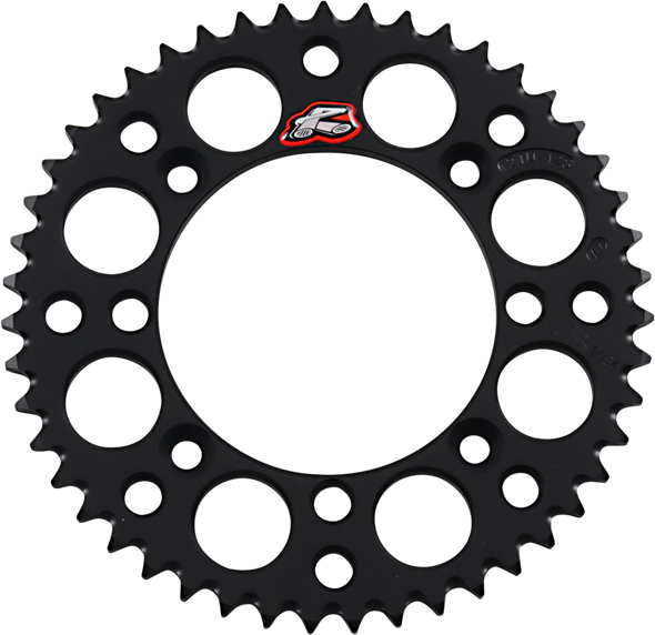 RENTHAL Sprocket - Kawasaki - Black - 47-Tooth 121U-428-47GPBK