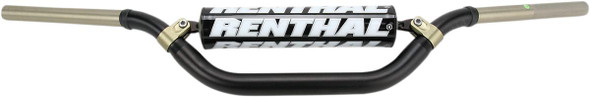 RENTHAL Renthal 922 RC High Twinwall Handlebar 32" Width 1-1/8" Clamp Black 92201BK07185 