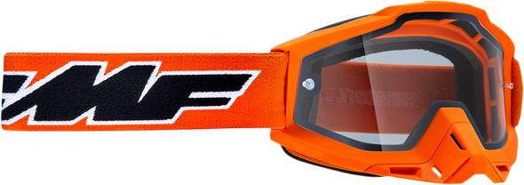 FMF PowerBomb Enduro Goggles - Rocket - Orange - Clear F-50038-00003