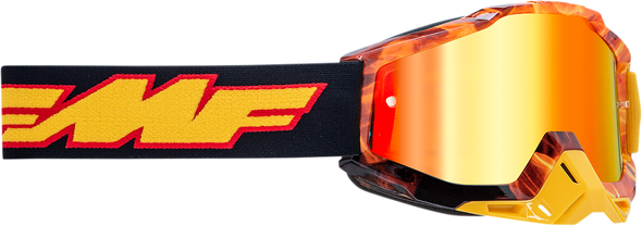 FMF PowerBomb Goggles - Spark - Red Mirror F-50037-00005