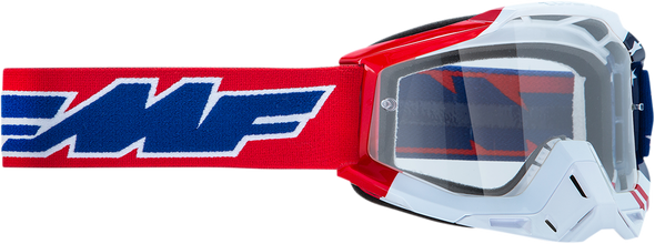 FMF PowerBomb Goggles - US of A - Clear F-50036-00006