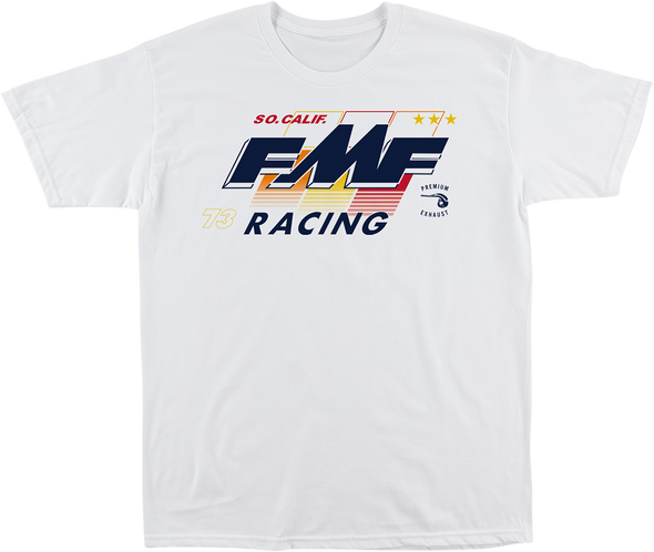 FMF Retro T-Shirt - White - 2XL FA20118909WHT2X