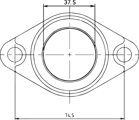 KIMPEX Carburetor Flange -  Polaris 301750