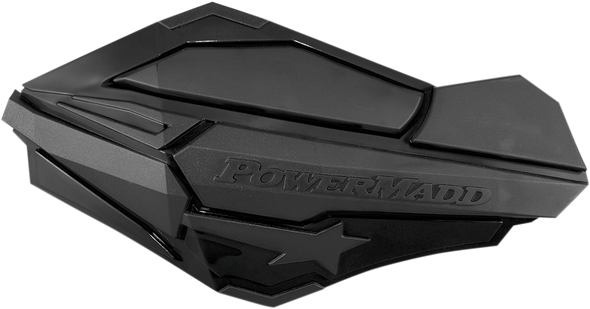 POWERMADD/COBRA Handguards - Black/Black 34410