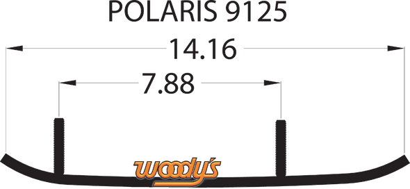 WOODY'S Trail Blazer IV™ Flat-Top® - 6" - 60° TPI4-9125