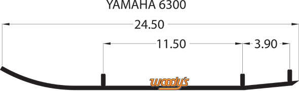 WOODY'S Trail Blazer IV™ Flat-Top® - 6" - 60° TYV4-6300