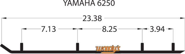 WOODY'S Trail Blazer IV™ Flat-Top® - 6" - 60° TYV4-6250