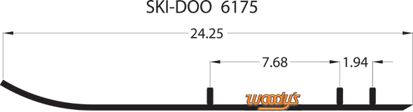 WOODY'S Extender Trail III™ Flat-Top® Runner ESD3-6175