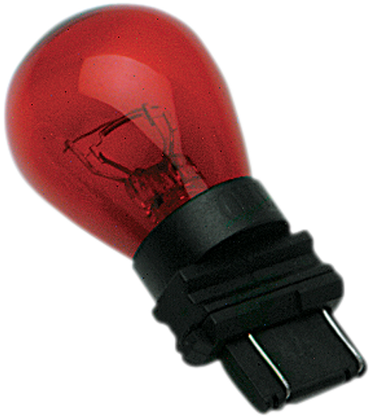 DRAG SPECIALTIES Wedge Bulb - Dual-Filament - Red S8-3157R-BC139