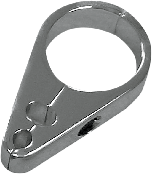 DRAG SPECIALTIES Cable Clamp - Throttle/Idle/Brake - 1-1/8" - Chrome 0658-0036
