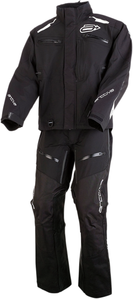 ARCTIVA Summit Shell Jacket - Black/White - Medium 3120-1931