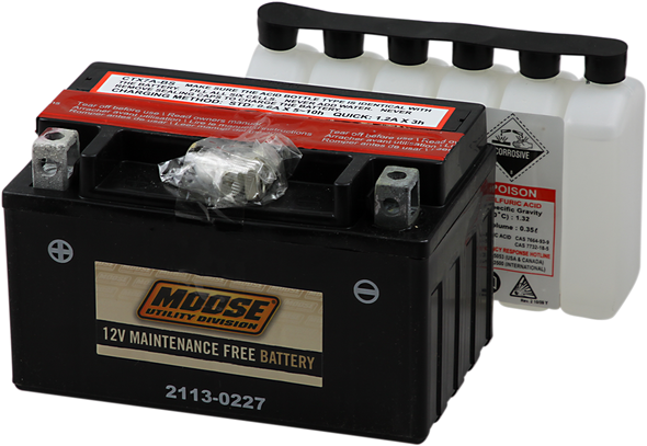 MOOSE UTILITY AGM Battery - YTX7A-BS MTX7A-BS
