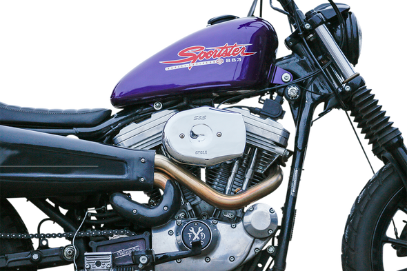 S&S CYCLE Stealth Tribute Air Cleaner Cover - Chrome 170-0592
