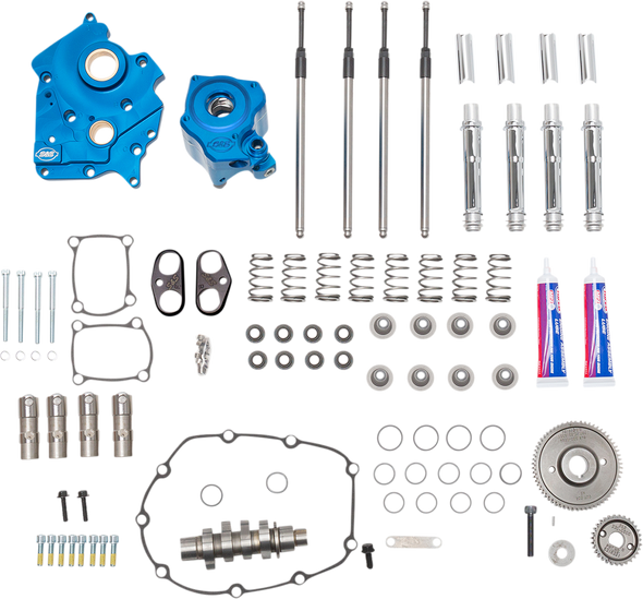 S&S CYCLE Camshaft with plates - 540G - Oil Cooled - M8 310-1119